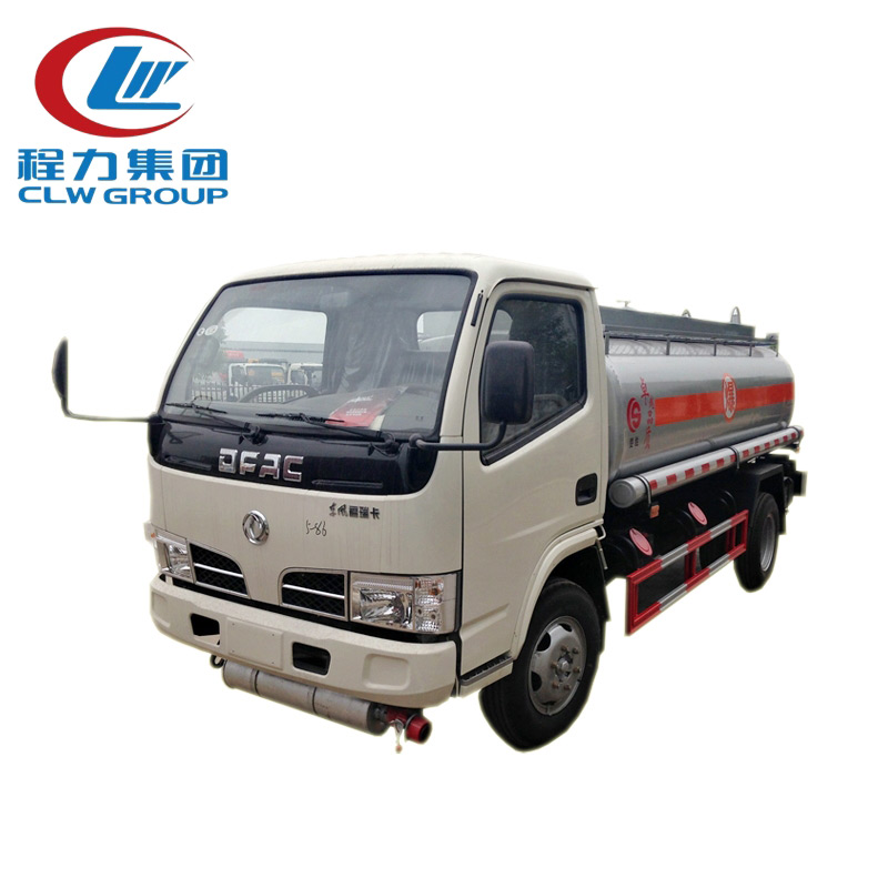 4X2 Dongfeng 3m3 Oil Tanker Trucks